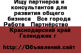 Ищу партнеров и консультантов для развития общего бизнеса - Все города Работа » Партнёрство   . Краснодарский край,Геленджик г.